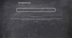 Desktop Screenshot of citytripplanner.com